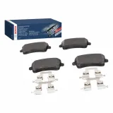Bremsbelagsatz, Scheibenbremse BOSCH 0 986 494 637