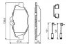 Bremsbelagsatz, Scheibenbremse BOSCH 0 986 494 647 Bild Bremsbelagsatz, Scheibenbremse BOSCH 0 986 494 647