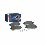 Bremsbelagsatz, Scheibenbremse Vorderachse BOSCH 0 986 494 662