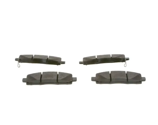 Bremsbelagsatz, Scheibenbremse Vorderachse BOSCH 0 986 494 673 Bild Bremsbelagsatz, Scheibenbremse Vorderachse BOSCH 0 986 494 673