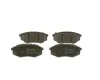 Bremsbelagsatz, Scheibenbremse Vorderachse BOSCH 0 986 494 692 Bild Bremsbelagsatz, Scheibenbremse Vorderachse BOSCH 0 986 494 692