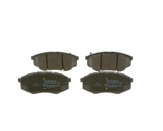 Bremsbelagsatz, Scheibenbremse Vorderachse BOSCH 0 986 494 692 Bild Bremsbelagsatz, Scheibenbremse Vorderachse BOSCH 0 986 494 692