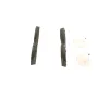 Bremsbelagsatz, Scheibenbremse Vorderachse BOSCH 0 986 494 692 Bild Bremsbelagsatz, Scheibenbremse Vorderachse BOSCH 0 986 494 692