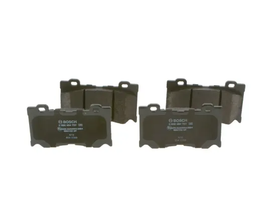 Bremsbelagsatz, Scheibenbremse BOSCH 0 986 494 707 Bild Bremsbelagsatz, Scheibenbremse BOSCH 0 986 494 707