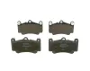 Bremsbelagsatz, Scheibenbremse Vorderachse BOSCH 0 986 494 710 Bild Bremsbelagsatz, Scheibenbremse Vorderachse BOSCH 0 986 494 710
