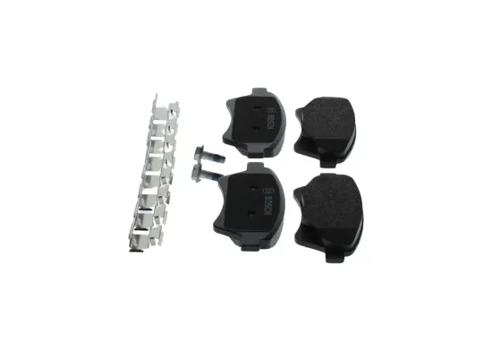 Bremsbelagsatz, Scheibenbremse Vorderachse BOSCH 0 986 494 725 Bild Bremsbelagsatz, Scheibenbremse Vorderachse BOSCH 0 986 494 725