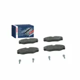 Bremsbelagsatz, Scheibenbremse Vorderachse BOSCH 0 986 494 730