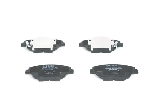 Bremsbelagsatz, Scheibenbremse Vorderachse BOSCH 0 986 494 755 Bild Bremsbelagsatz, Scheibenbremse Vorderachse BOSCH 0 986 494 755