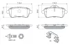 Bremsbelagsatz, Scheibenbremse BOSCH 0 986 494 783 Bild Bremsbelagsatz, Scheibenbremse BOSCH 0 986 494 783