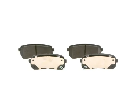 Bremsbelagsatz, Scheibenbremse Hinterachse BOSCH 0 986 494 828 Bild Bremsbelagsatz, Scheibenbremse Hinterachse BOSCH 0 986 494 828