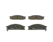 Bremsbelagsatz, Scheibenbremse Vorderachse BOSCH 0 986 494 848