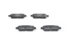 Bremsbelagsatz, Scheibenbremse Hinterachse BOSCH 0 986 494 861 Bild Bremsbelagsatz, Scheibenbremse Hinterachse BOSCH 0 986 494 861