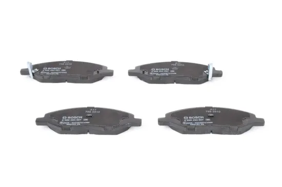 Bremsbelagsatz, Scheibenbremse Vorderachse BOSCH 0 986 494 867 Bild Bremsbelagsatz, Scheibenbremse Vorderachse BOSCH 0 986 494 867