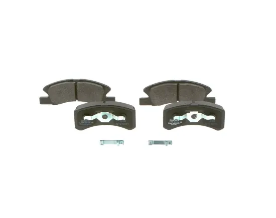 Bremsbelagsatz, Scheibenbremse Vorderachse BOSCH 0 986 494 878 Bild Bremsbelagsatz, Scheibenbremse Vorderachse BOSCH 0 986 494 878