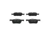 Bremsbelagsatz, Scheibenbremse Hinterachse BOSCH 0 986 494 888