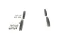 Bremsbelagsatz, Scheibenbremse Vorderachse BOSCH 0 986 494 932 Bild Bremsbelagsatz, Scheibenbremse Vorderachse BOSCH 0 986 494 932