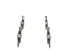 Bremsbelagsatz, Scheibenbremse Hinterachse BOSCH 0 986 494 977 Bild Bremsbelagsatz, Scheibenbremse Hinterachse BOSCH 0 986 494 977