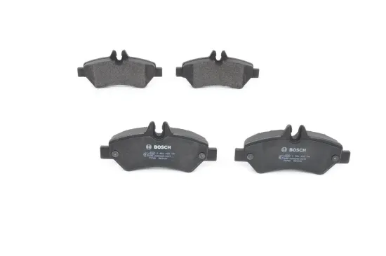 Bremsbelagsatz, Scheibenbremse Hinterachse BOSCH 0 986 495 100 Bild Bremsbelagsatz, Scheibenbremse Hinterachse BOSCH 0 986 495 100