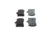 Bremsbelagsatz, Scheibenbremse Vorderachse BOSCH 0 986 495 138 Bild Bremsbelagsatz, Scheibenbremse Vorderachse BOSCH 0 986 495 138