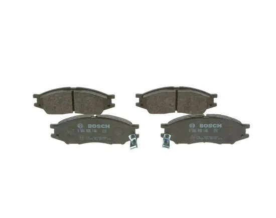 Bremsbelagsatz, Scheibenbremse Vorderachse BOSCH 0 986 495 146 Bild Bremsbelagsatz, Scheibenbremse Vorderachse BOSCH 0 986 495 146