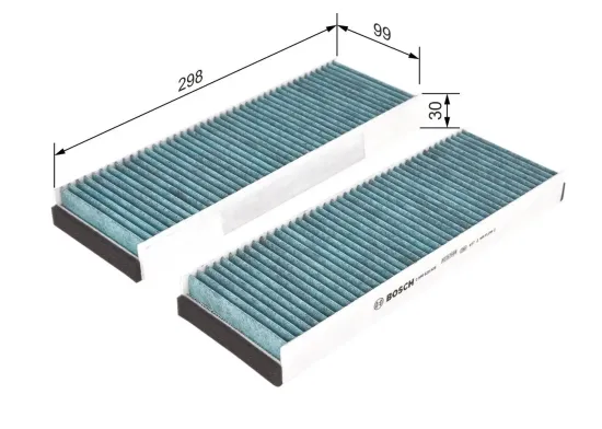 Filter, Innenraumluft BOSCH 0 986 628 505 Bild Filter, Innenraumluft BOSCH 0 986 628 505