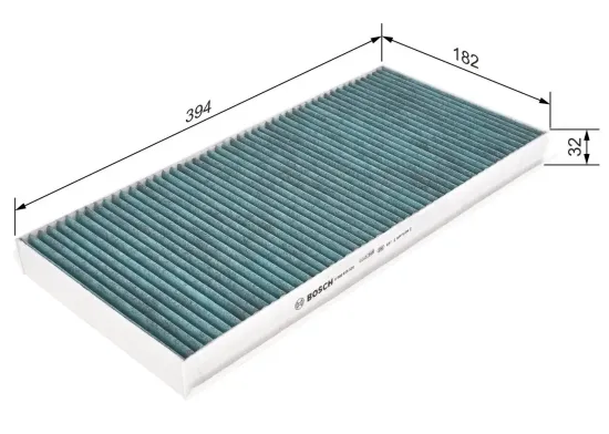 Filter, Innenraumluft BOSCH 0 986 628 520 Bild Filter, Innenraumluft BOSCH 0 986 628 520