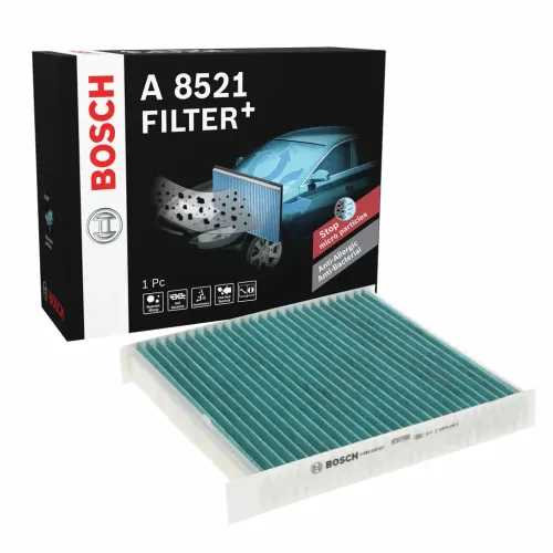 Filter, Innenraumluft BOSCH 0 986 628 521 Bild Filter, Innenraumluft BOSCH 0 986 628 521