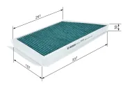 Filter, Innenraumluft BOSCH 0 986 628 535