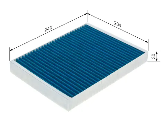 Filter, Innenraumluft BOSCH 0 986 628 573 Bild Filter, Innenraumluft BOSCH 0 986 628 573