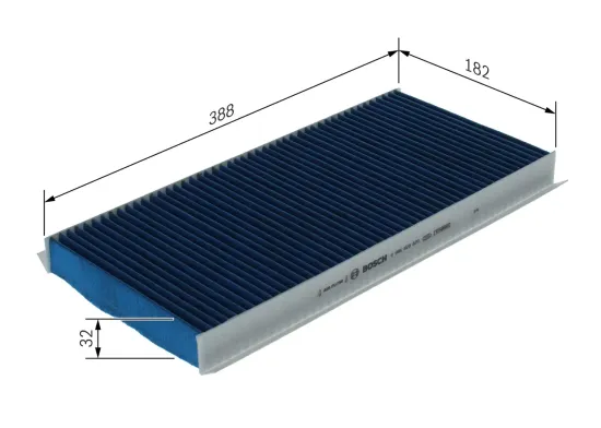 Filter, Innenraumluft BOSCH 0 986 628 620 Bild Filter, Innenraumluft BOSCH 0 986 628 620