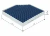 Filter, Innenraumluft BOSCH 0 986 628 659 Bild Filter, Innenraumluft BOSCH 0 986 628 659