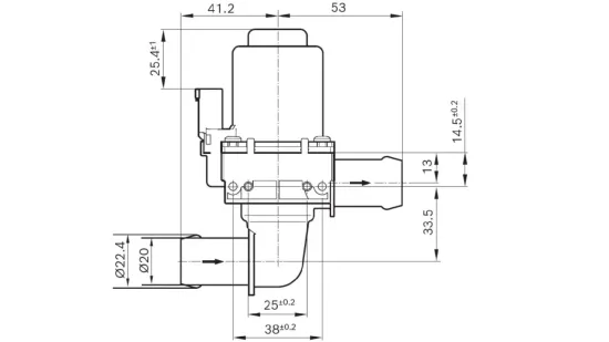 Kühlmittelregelventil BOSCH 1 147 412 208 Bild Kühlmittelregelventil BOSCH 1 147 412 208