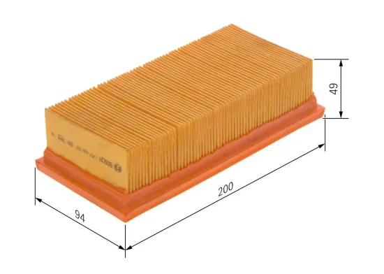 Luftfilter BOSCH 1 457 429 030 Bild Luftfilter BOSCH 1 457 429 030