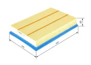 Luftfilter BOSCH 1 457 432 172