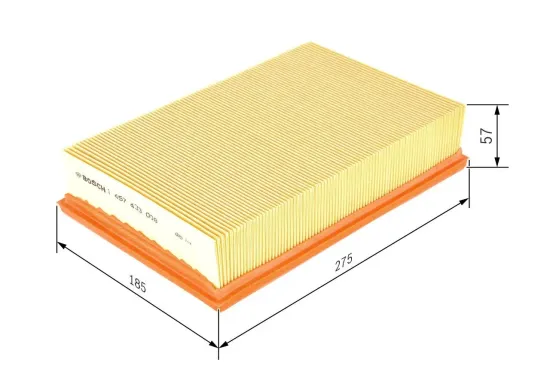 Luftfilter BOSCH 1 457 433 008 Bild Luftfilter BOSCH 1 457 433 008