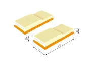 Luftfilter BOSCH 1 457 433 049