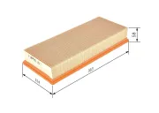 Luftfilter BOSCH 1 457 433 052