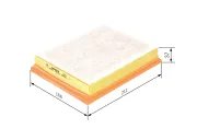 Luftfilter BOSCH 1 457 433 054