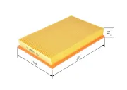 Luftfilter BOSCH 1 457 433 087