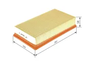 Luftfilter BOSCH 1 457 433 263