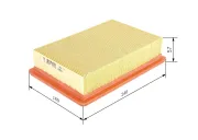 Luftfilter BOSCH 1 457 433 265