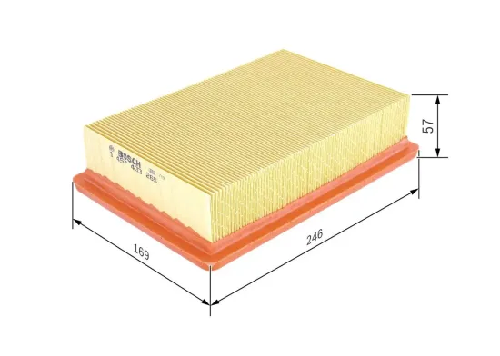 Luftfilter BOSCH 1 457 433 265 Bild Luftfilter BOSCH 1 457 433 265