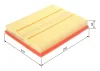 Luftfilter BOSCH 1 457 433 281 Bild Luftfilter BOSCH 1 457 433 281