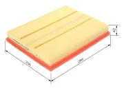 Luftfilter BOSCH 1 457 433 281
