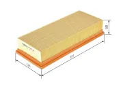 Luftfilter BOSCH 1 457 433 282