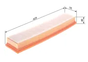 Luftfilter BOSCH 1 457 433 337