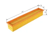 Luftfilter BOSCH 1 457 433 522