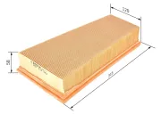 Luftfilter BOSCH 1 457 433 543