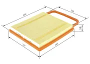 Luftfilter BOSCH 1 457 433 574