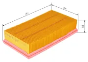 Luftfilter BOSCH 1 457 433 577